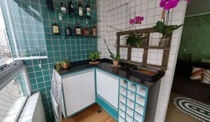Apartamento com 2 dormitórios à venda, 96 m² por R$ 680.000,00 - Guilhermina - Praia Grande/SP