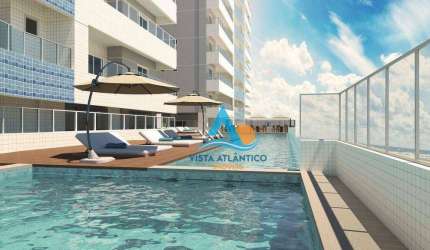 Apartamento com 2 dormitórios à venda, 102 m² por R$ 630.000 - Ocian - Praia Grande/SP