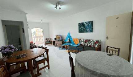 Apartamento com 3 dormitórios à venda, 86 m² por R$ 485.000 - Tupi - Praia Grande/SP
