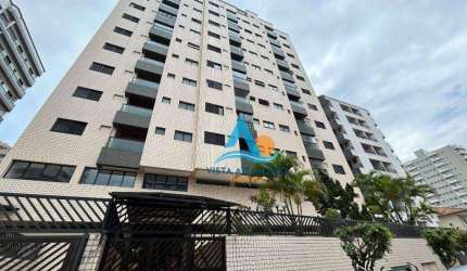 Apartamento com 2 dormitórios à venda, 85 m² por R$ 370.000,00 - Aviação - Praia Grande/SP