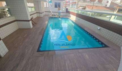 Apartamento com 1 dormitório à venda, 46 m² por R$ 265.000,00 - Cidade Ocian - Praia Grande/SP