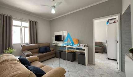 Apartamento com 1 quarto à venda  perto da praia,   por R$ 235.000 - Aviação - Praia Grande/SP