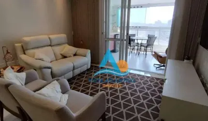 Apartamento com 3 dormitórios à venda, 134 m² por R$ 1.450.000 - Canto do Forte - Praia Grande/SP