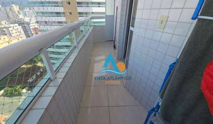 Apartamento com 2 dormitórios à venda, 64 m² por R$ 390.000 - Caiçara - Praia Grande/SP