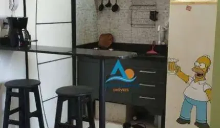 Kitnet com 1 dormitório à venda, 23 m² por R$ 135.000,00 - Ocian - Praia Grande/SP