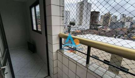 Apartamento com 2 dormitórios à venda, 77 m² por R$ 375.000 - Aviação - Praia Grande/SP