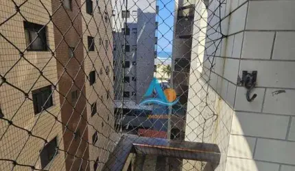 Apartamento com 2 dormitórios à venda, 95 m² por R$ 520.000,00 - Aviação - Praia Grande/SP