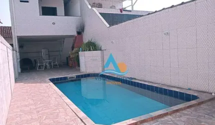 Sobrado com 3 dormitórios à venda, 155 m² por R$ 875.000 - Tupi - Praia Grande/SP