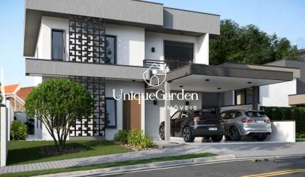 Casa no Condomínio Rudá em São José dos Campos-SP, Loteamento Floresta: 4 quartos, 3 suítes, 2 salas, 2 banheiros, 2 vagas, 211,75m².Venha conferir!