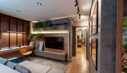 Lindo apartamento no Bairro Portão com Água Verde