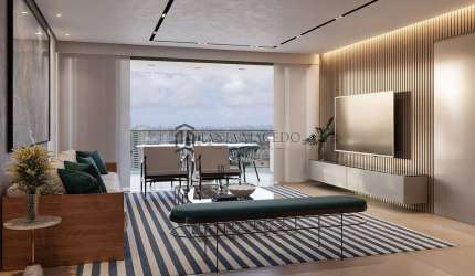 Apartamentos à venda com 141,25m², 3 dormitórios, sendo 3 suítes, 01 bwc social, cozinha com área d