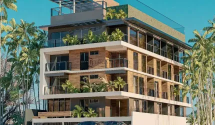 Lançamento à venda a partir de 28,35m², 01 quarto, banheiro social, cozinha, sala de estar/jantar,