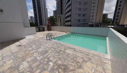 Apartamento à venda com 74m², nascente, andar alto, varanda, sala para 02 ambientes, 02 quartos (se