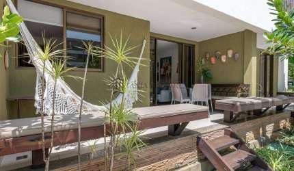 Apartamento à venda com 62m², 2 dormitórios, sendo 1 suíte, sala, cozinha, terraço, Muro Alto, Ipoj