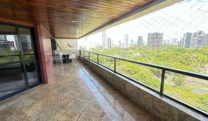 Apartamento à venda com 300m² , 4 quartos sendo 4 suítes e 4 vagas no Edf. Saint Paul de Vince, Mad