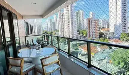 Apartamento à venda, Edf. Maria Carolina Montenegro,  4 suites, lazer completo -Madalena, Recife, P