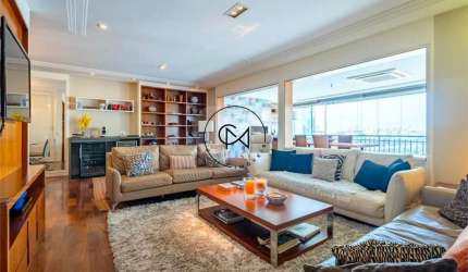 Luxuoso apartamento com 3 suítes e 4 banheiros à Venda, 208 m² em Pinheiros