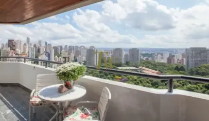 Apartamento com linda vista para alugar no Morumbi - SP.