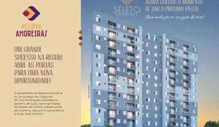 Apartamento para Venda em Campinas, Vila Palácios, 2 dormitórios, 1 banheiro, 1 vaga