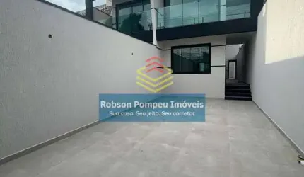 OPORTUNIDADE!!! Belíssimo Sobrado 3 suítes, 4 vagas Novo fino acabamento à venda, Jardim Vila Galvã