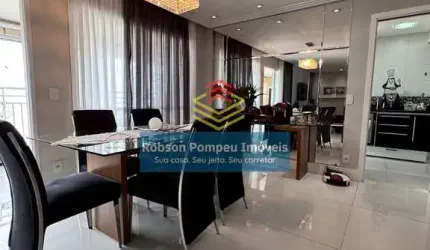 Oportunidade com vista linda para SP - Apartamento à venda COM 134M² - 3 suítes por R$ 1.395,000, V