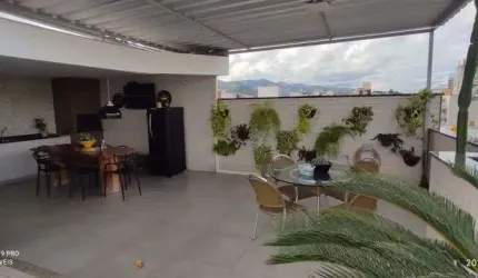 Cobertura B. Cidade Nobre, Cód. C057, 3 Qts/suíte, 2 vgs, Área gourmet. Aceita carro até 110 mil.