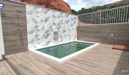 Casa Bairro das Fontes. Cód. K186, 3 Quartos/suite, 180 m², 4 vgs. Piscina. Quintal e Varanda gourmet. Aceita permuta.