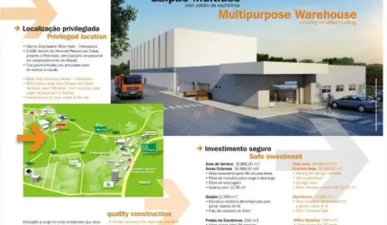 GALPÃO INDUSTRIAL PARA VENDA E LOCAÇÃO, BELA VISTA, MACAÉ