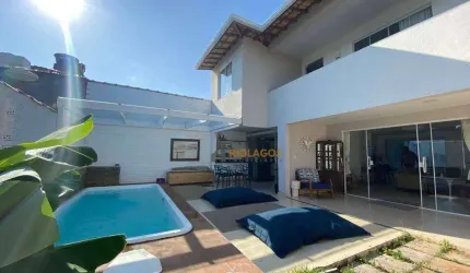 Casa com 4 dormitórios, 221 m² - venda por R$ 970.000,00 ou aluguel por R$ 7.967,00/mês - Palmeiras - Cabo Frio/RJ