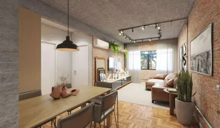 Apartamento com 2 dormitórios à venda, 120 m² por R$ 1.390.000,00 - Higienópolis - São Paulo/SP