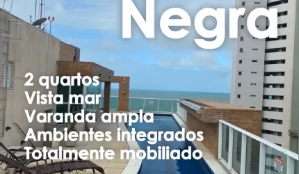 Flat a poucos metros da beira mar de Ponta Negra