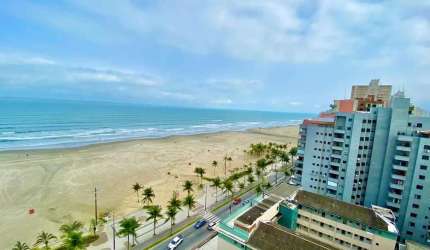 APARTAMENTO 1 DORMITÓRIO COM SACADA GOURMET VISTA PARA O MAR