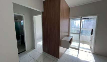 Apartamento com 2 dormitórios à venda, 64 m² por R$ 385.000 - Mirim - Praia Grande/SP