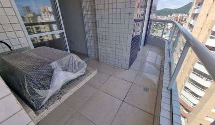 Apartamento com 2 dorms, Guilhermina, Praia Grande - R$ 580 mil, Cod: 1332