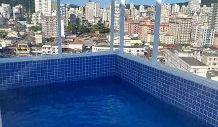 Apartamento com 1 quarto, Boqueirão, Praia Grande - R$ 570 mil, Cod: 186