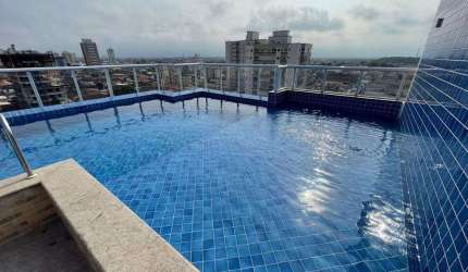 Apartamento com 2 quartos, Guilhermina, Praia Grande - R$ 425 mil, Cod: 3457