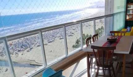Apartamento com 3 quartos, Boqueirão, Praia Grande