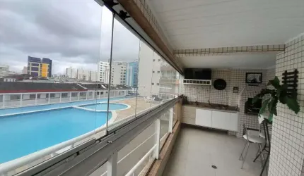 Apartamento com 2 quartos, Boqueirão, Praia Grande - R$ 900 mil, Cod: 3561