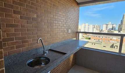 Apartamento com 2 quartos, Guilhermina, Praia Grande - R$ 425 mil, Cod: 3582