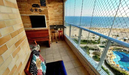 Apartamento com 2 dorms, Mirim, Praia Grande - R$ 615 mil, Cod: 3758
