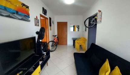 Apartamento com 1 quarto, Aviação, Praia Grande - R$ 405 mil, Cod: 2539