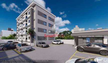 Apartamento com 2 quartos à venda na Rua Projetada D - Parte 02, Lote 10 Qd 26, 26, Areias, Tijucas por R$ 314.000
