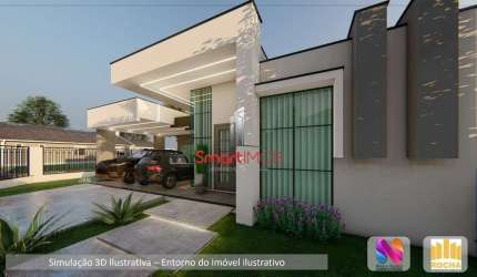 Casa com 3 quartos à venda na Lote 1 Quadra 6, 6, Bosque da Mata, Tijucas por R$ 1.250.000