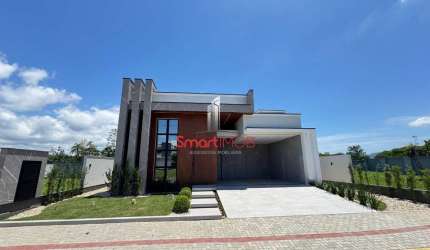 Casa em condomínio fechado com 3 quartos à venda na José Marchi, 02, Universitário, Tijucas por R$ 2.120.000