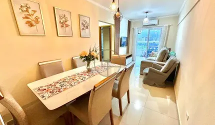 Apartamento Mobiliado com Sacada Gourmet e Lazer Completo