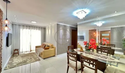 Apartamento com Sacada Gourmet, Vista Mar e Lazer Completo