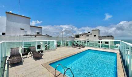 Apartamento Semi Mobiliado com Lazer a 200 metros da Praia