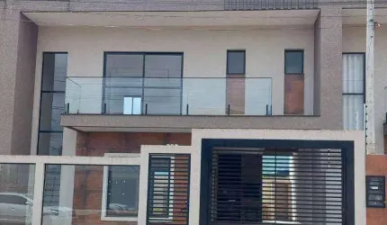 Sobrado com 3 dormitórios para alugar, 126 m² por R$ 4.000,00/mês - Eucaliptos - Fazenda Rio Grande/PR