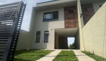 Excelentes sobrados com 3 quartos e 3 banheiros no Paloma em Colombo