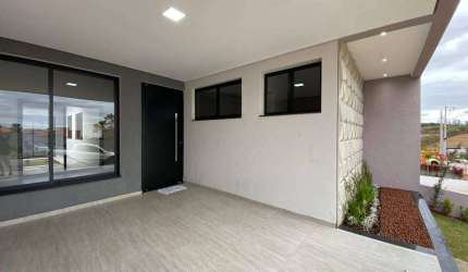 Casa em condomínio fechado com 3 quartos à venda na Rodovia Emerenciano Prestes de Barros, Caguassu, Sorocaba por R$ 620.000